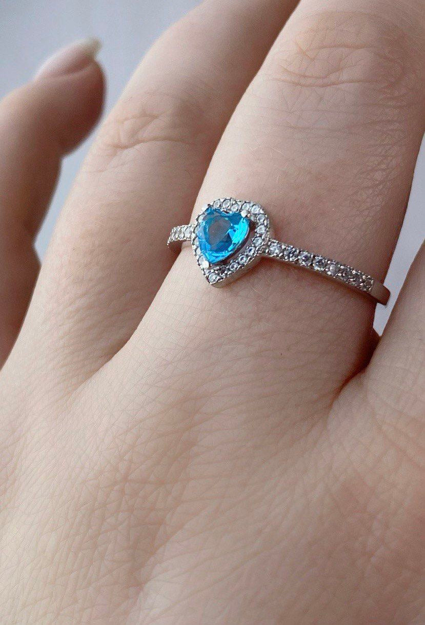 Bague Amour Crystal Blue
