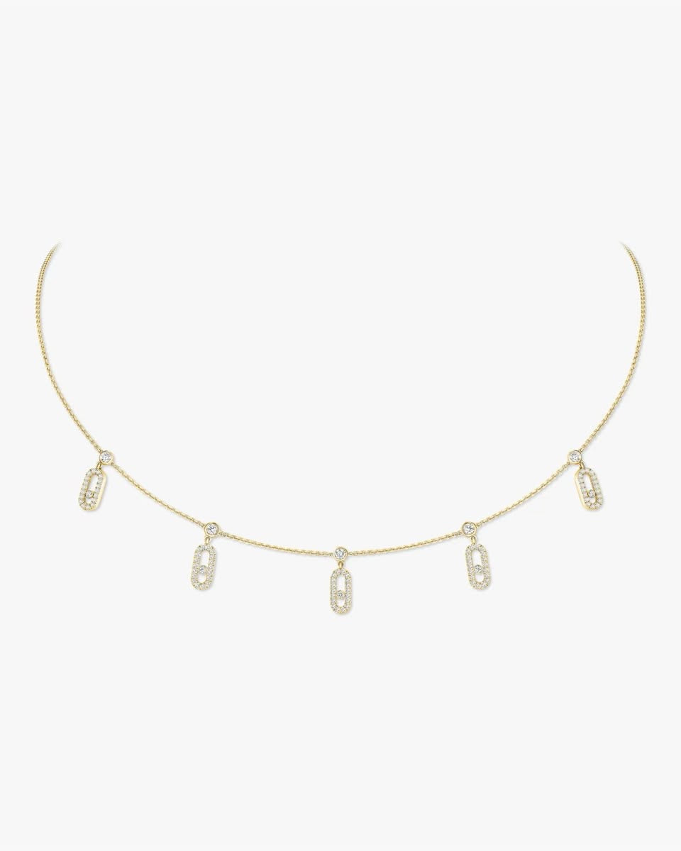 Choker rayon secret gold