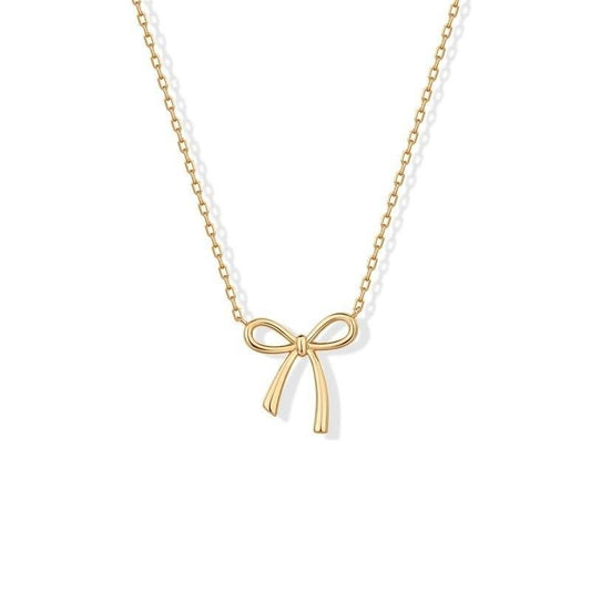 Collier Gold bow