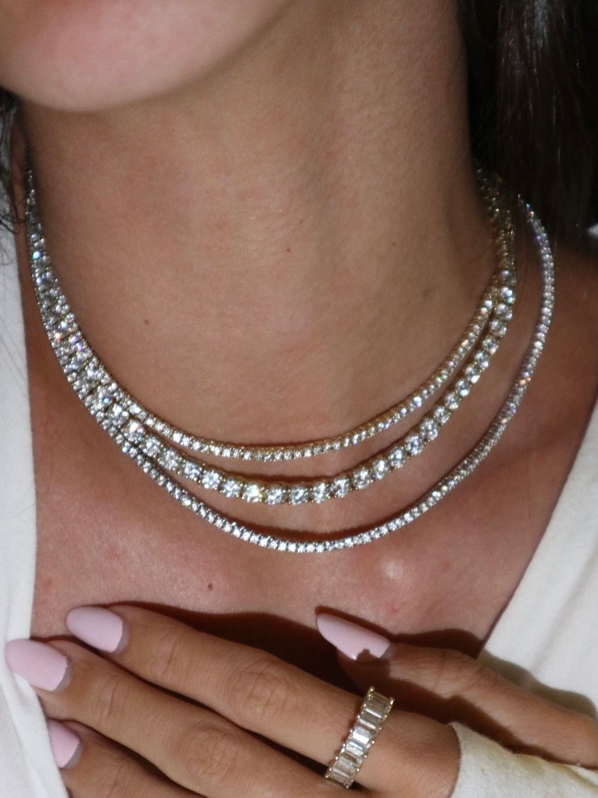 Collier Rivière Tennis