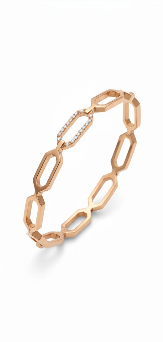 Bracelet Shiny Rose Gold