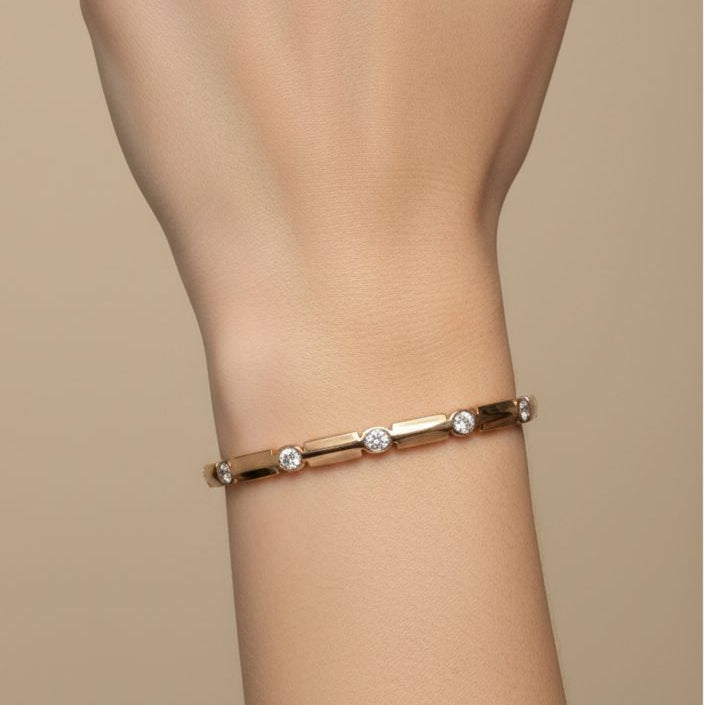 Bracelet Pearl Rose gold