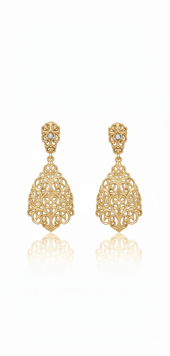 Boucles D'oreilles Majestic Beldi