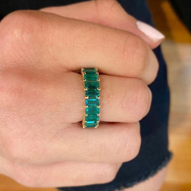 Bague blue saphir