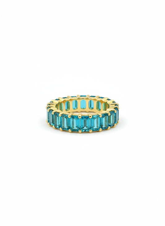 Bague blue saphir