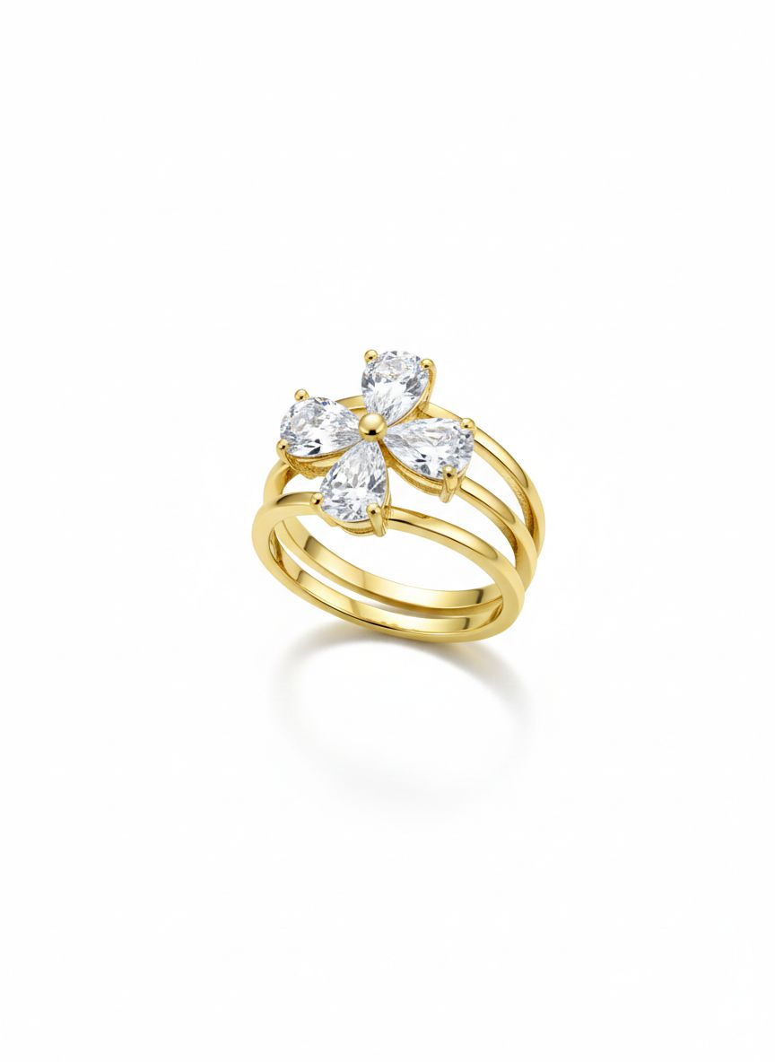 Bague Fleur – Gold