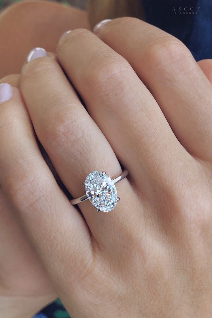 Shiny Oval Cut
