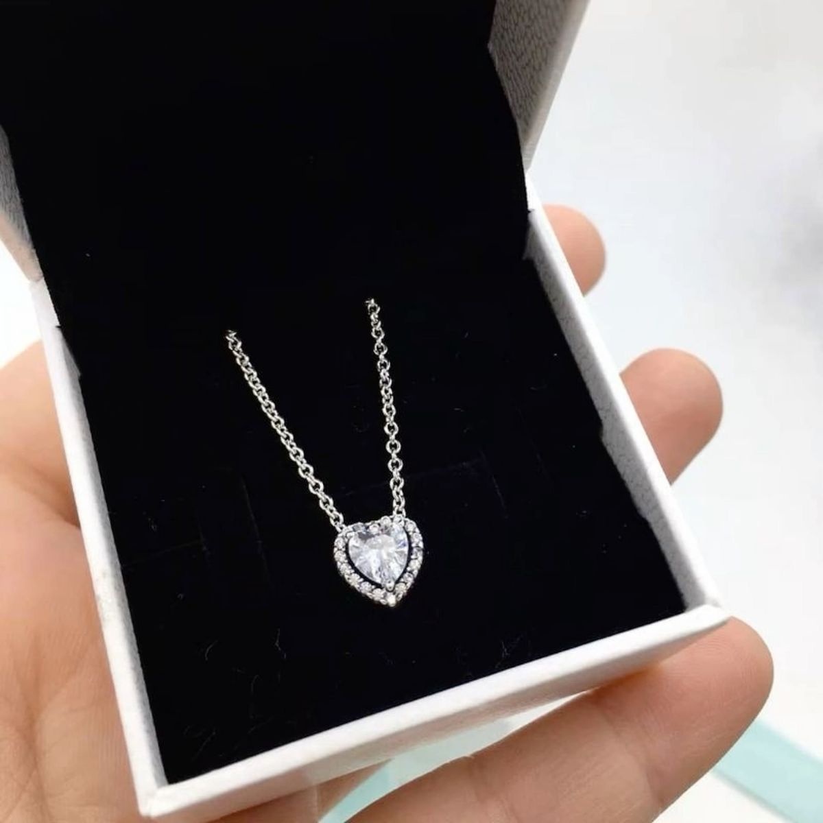 Collier Amour Silver