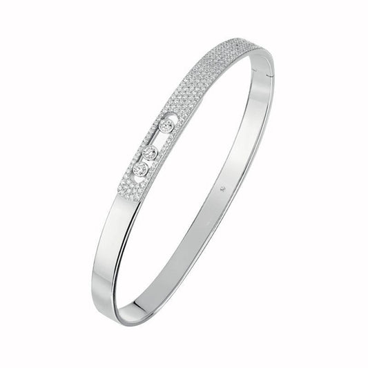 Shine Diamond Half Silver