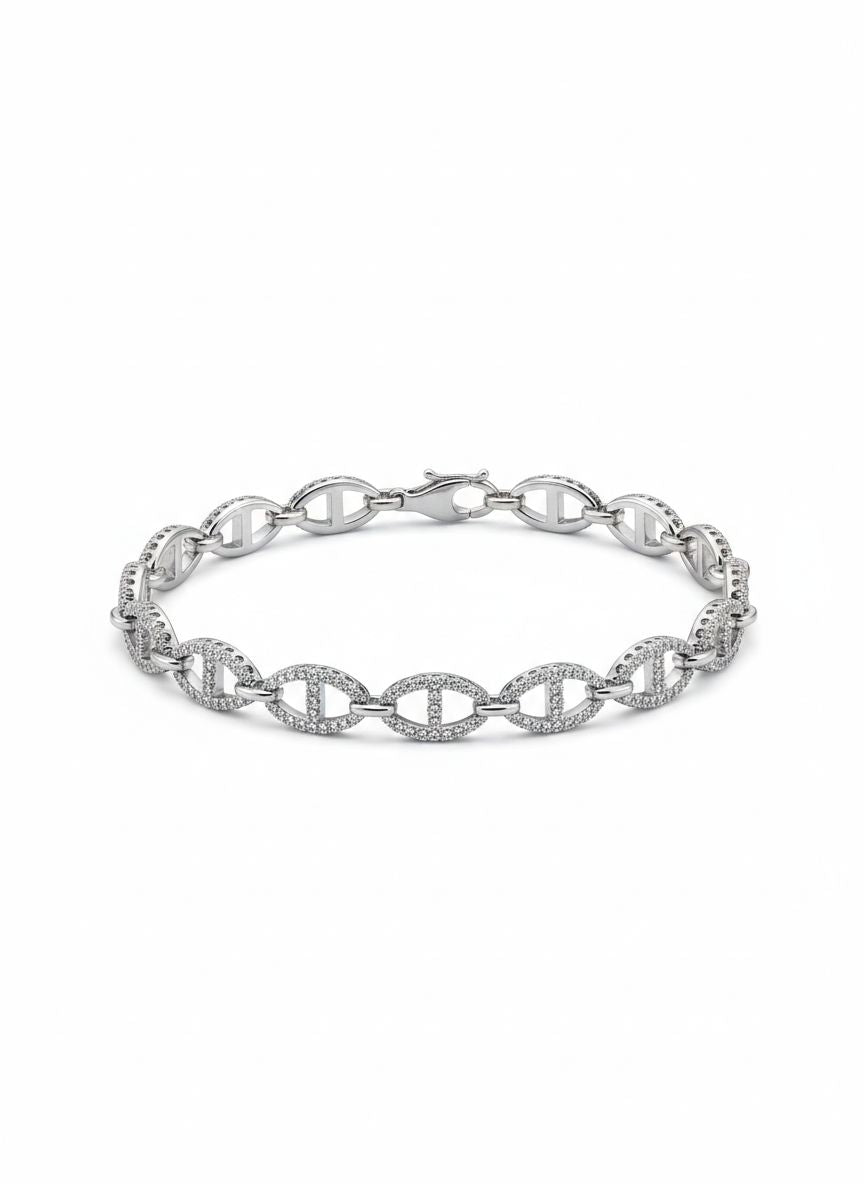 Gourmette Milos - Silver