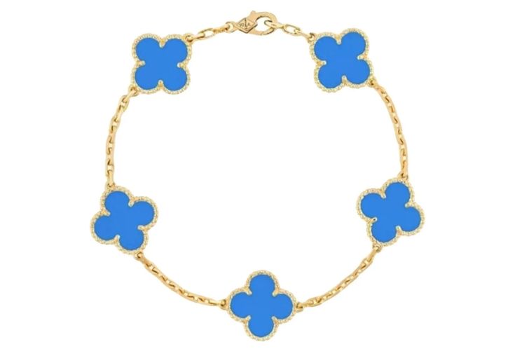 Gourmette five trèfles